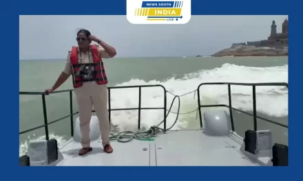 குமரி கடல் – தமிழ்நாடு கடலோர பாதுகாப்பு குழும போலிஸார் தீவிர கண்காணிப்பில் ஈடுப்பட்டு வருகிறார்கள்