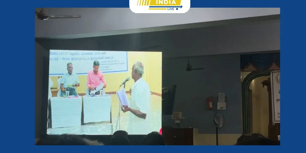செட்டிகுளத்தில் நடைபெற்ற கல்குவாரி கருத்து கேட்பு கூட்டத்தில் ஆதரவாளர்கள் எதிர்ப்பாளர்களிடையே சலசலப்பு.