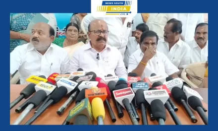அனைத்து மொழி பேசும் மக்களுக்கும் சமத்துவமாக விளங்கும் அதிமுக, ஊழல் என்ற சகதியில் திமுக மூழ்கி விட்டது என்று முன்னாள் துணை சபாநாயகர் பொள்ளாச்சி.வி. ஜெயராமன் பேட்டி.