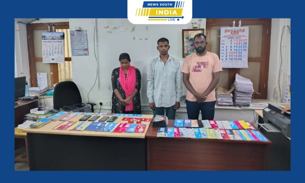 போலியான நிறுவனத்தின் பெயரில் ரூ.50 லட்சம் முதலீடு செய்ய வைத்து ஏமாற்றிய பெண் உட்பட மூன்று பேர் கைது.