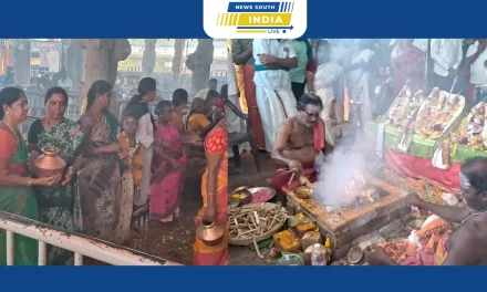 கோவையில் மழை வர வேண்டி, வெள்ளிங்கிரி ஆண்டவர் கோயிலில் – தொண்டாமுத்தூர் வட்ட விவசாயிகள் 1008 குட தீர்த்தம் எடுத்து சிறப்பு யாகம்.