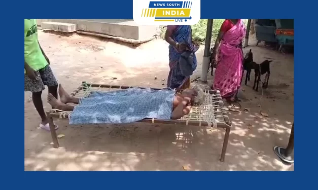 திண்டிவனம் அருகே சாலை வசதி இல்லாததால் உடல் நலம் பாதிக்கப்பட்ட முதியவரை இரண்டு கிலோமீட்டர் தூரம் தோப்பு வழியாக கயிற்று கட்டிலில் சுமந்து வந்த வீடியோ தற்போது சமூக வலைதளங்களில் வைரலாகி பரவி வருகிறது.