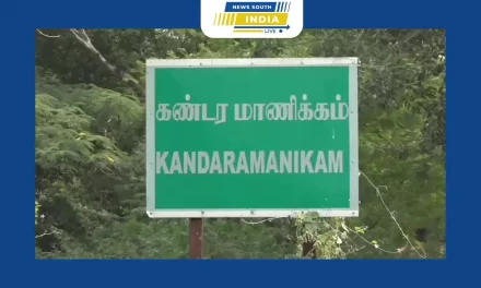 நீலகிரி மாவட்டம் கூடலூரை அடுத்துள்ள நெலாக்கோட்டை பகுதியில் வீடு மற்றும் காரை தாக்கி சேதப்படுத்திய காட்டு யானை
