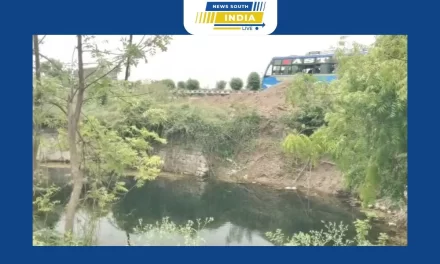 திண்டிவனம் அருகே சென்னை – திருச்சி தேசிய நெடுஞ்சாலையில் சுமார் 500 மீட்டர் தொலைவில் இரண்டு திறந்தவெளி கிணறுகளால் விபத்து அபாயம்.