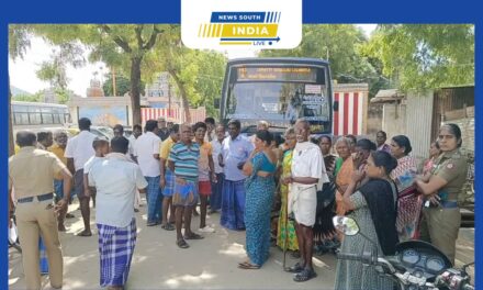 ஸ்ரீவில்லிபுத்தூர் அருகே ஊராட்சியில் அடிப்படை வசதிகளை செய்து கொடுக்க வேண்டி சாலை மறியலில் ஈடுபட்ட பொதுமக்கள்….