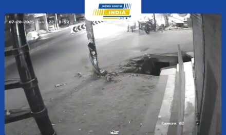 திருப்பூர் – தாராபுரம் சாலை, பெரிச்சிபாளையம் பகுதியில், சாலையை கடக்க முயன்ற இருசக்கர வாகனத்தின் மீது மற்றொரு இருசக்கர வாகனம் மோதியதில் சம்பவ இடத்திலேயே ஒருவர் உயிரிழந்தார். விபத்து தொடர்பான பதைபதைக்கும் சிசிடிவி காட்சிகள் வெளியாகி அதிர்ச்சி.