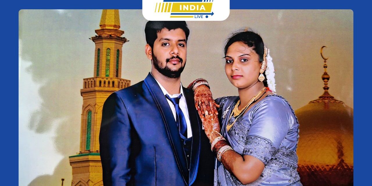 கூடுதல் வரதட்சணை கேட்டு மனைவியை மாடியில் இருந்து தள்ளிவிட்ட கணவர்.கை கால்கள் உடைந்து சிகிச்சை பெற்று வரும் நிலையில் ஆம்புலன்சில் மனைவி மனு