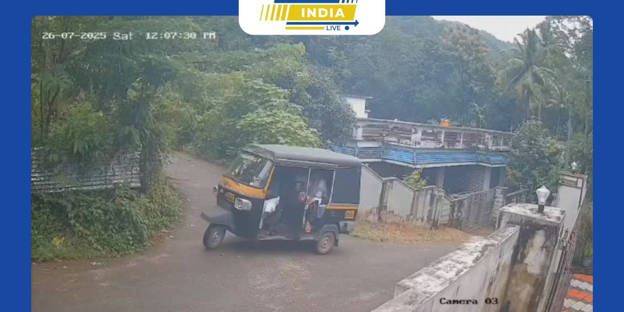 கொல்லம் கோட்டயம் பகுதிகளில் ஆட்டோ விபத்து சிசிடிவி காட்சிகள் வெளியாகி பரபரப்பு