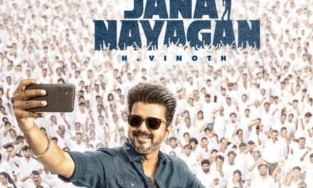 தளபதி விஜய்யின் வரவிருக்கும் அரசியல் அதிரடி திரைப்படமான “ஜன நாயகன்”, இது அவரின் இறுதி படம் என்றும் கூறப்படுகிறது.